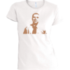 Justin Benline Classic MEME T-Shirt - Beige on White
